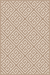 Covor modern bej crem cu model geometric pentru living si dormitor