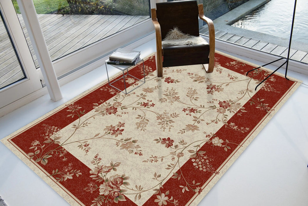 covor-modern-floral-crem-grena-living