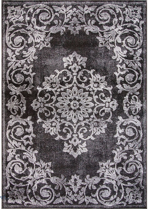 covor modern gri dreptunghiular pentru living, design minimalist si elegant