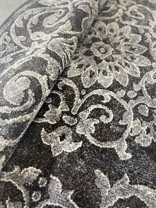 textura eleganta gri inchis deschis pe covor modern potrivit pentru living