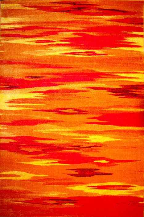 Covor Modern Kolibri Camo - rezistent, antialergic, ușor de curățat.