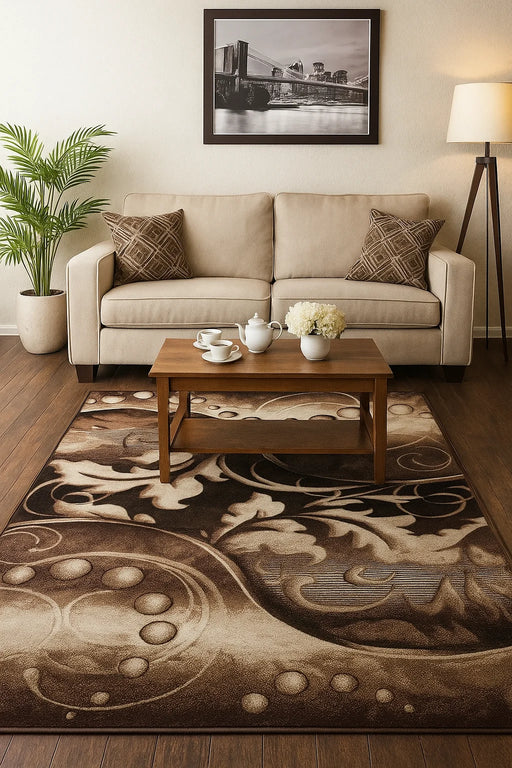 covor-modern-maro-bej-abstract-in-living