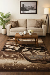 Covor Modern cu Model Abstract pentru Living - Luna 1812