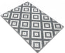 Covor modern pentru living cu motive geometrice si aspect premium pentru orice incapere.