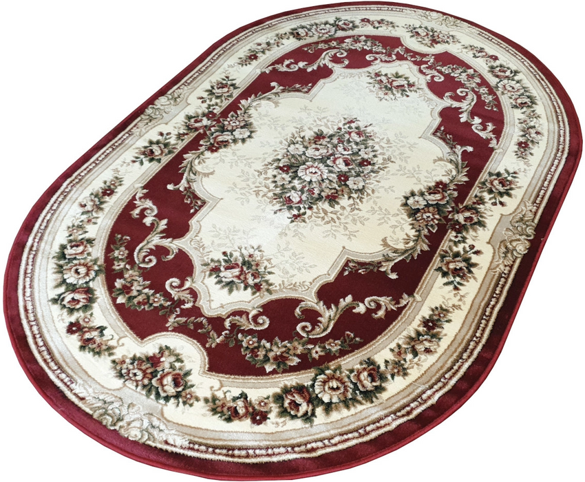 covor-oval-grena-floral-perspectiva