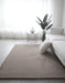 Covor pufos cappuccino pentru living, tip blanita, design modern si elegant, ideal pentru confort zilnic
