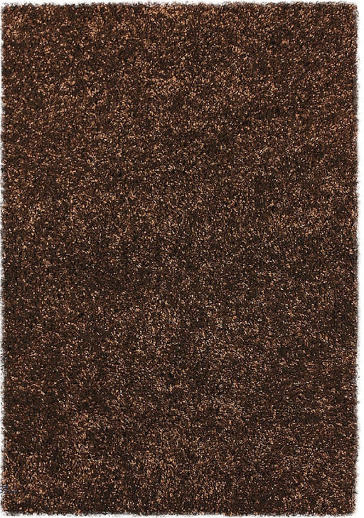 Covor pufos maro pentru living, covor shaggy modern moale si gros pentru casa