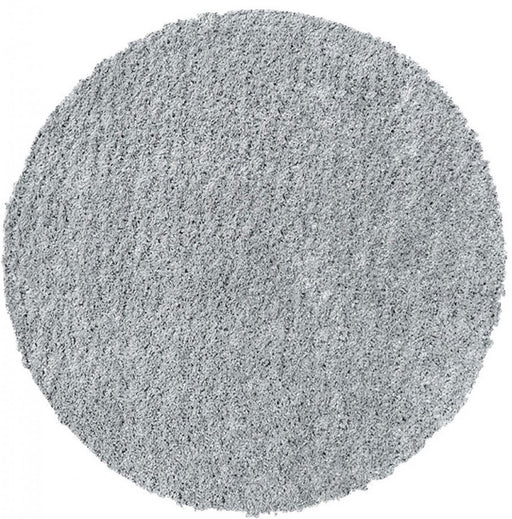 Covor rotund gri pufos pentru living, covor shaggy modern moale si confortabil pentru casa