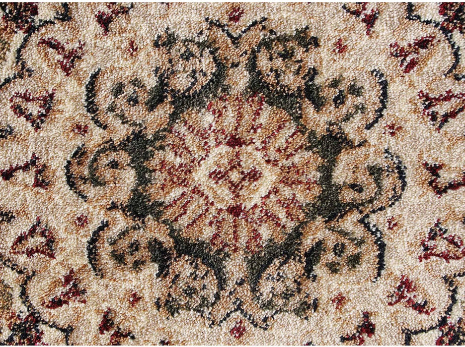 covor-rotund-verde-detaliu-model-central