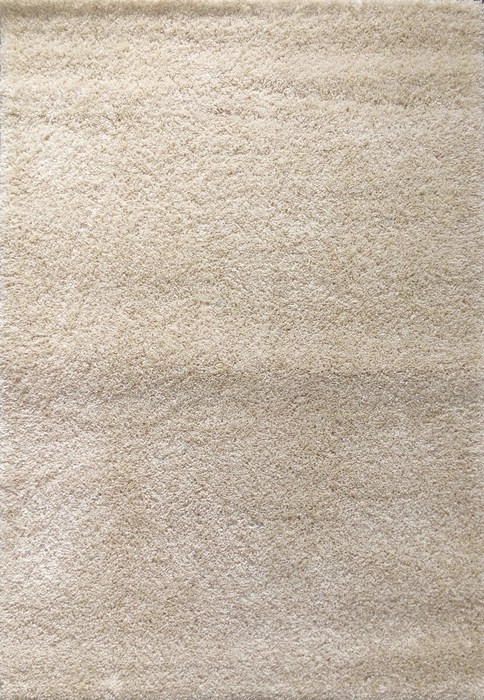 Covor shaggy crem pufos pentru living, covor modern moale ideal pentru decor elegant
