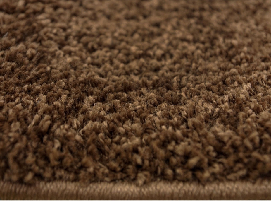 Covor shaggy maro pufos pentru living, covor modern moale si confortabil pentru interior