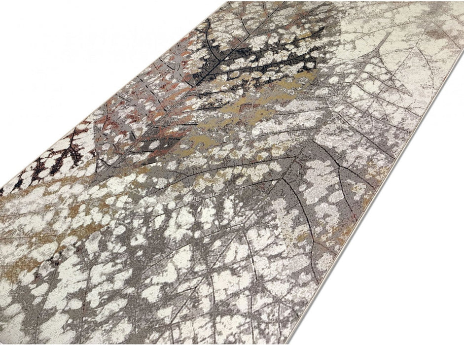 Covor traversa crem bej cu design modern pentru interior luminos