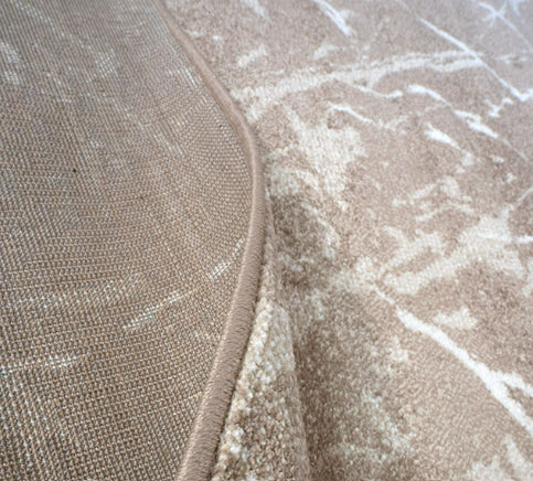 Structura material traversa covor crem pentru hol, durabila si usor de intretinut