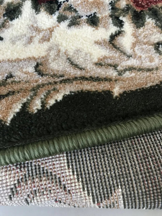 covor-verde-floral-detaliu-textura