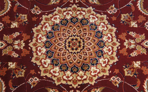 detaliu-motiv-central-covor-clasic-oval-grena