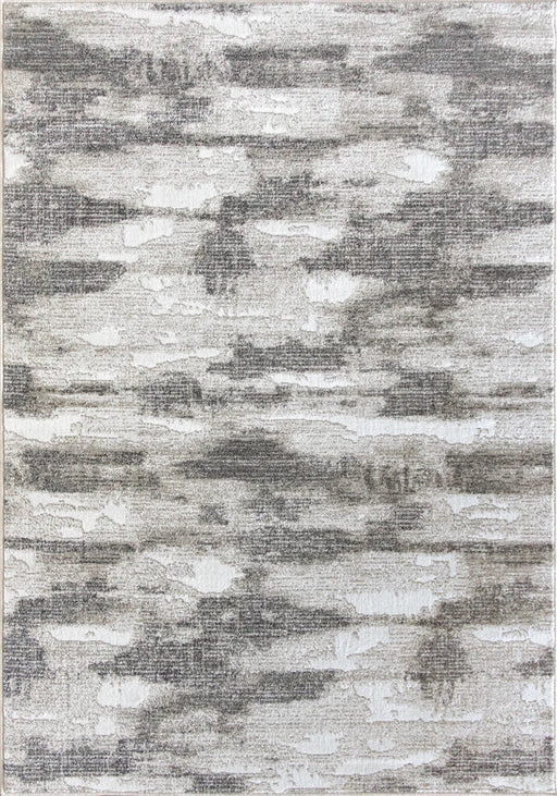 detaliu textura si model abstract covor modern gri bej