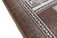 detaliu traversa covor model geometric textura covor traversa pentru hol