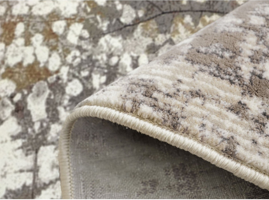 Detaliu textura fina traversa crem bej cu finisaj atent si durabil