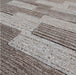 Detaliu textura traversa moderna geometrica cu fir dens si finisaj atent
