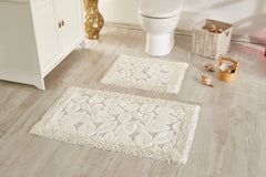 Set 2 Covorase Baie, Model Leaves, Antiderapante