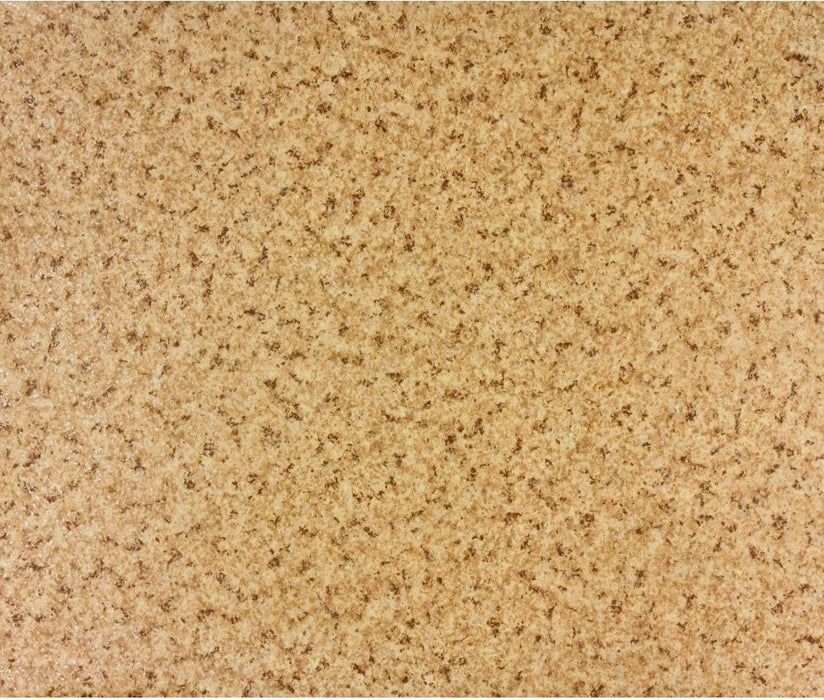 Detaliu linoleum PVC bej cu textura naturala, aspect placut si rezistent pentru interior