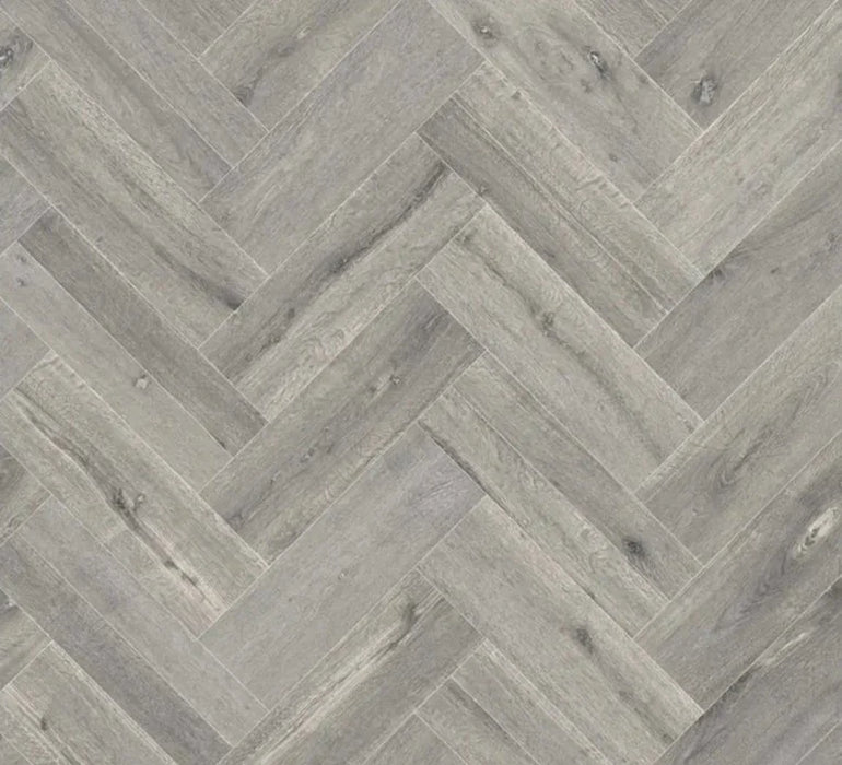 Linoleum PVC gri pentru living, efect parchet modern, pardoseala eleganta si rezistenta