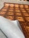 Linoleum PVC maro cu suport pasla pentru izolatie termica si fonica