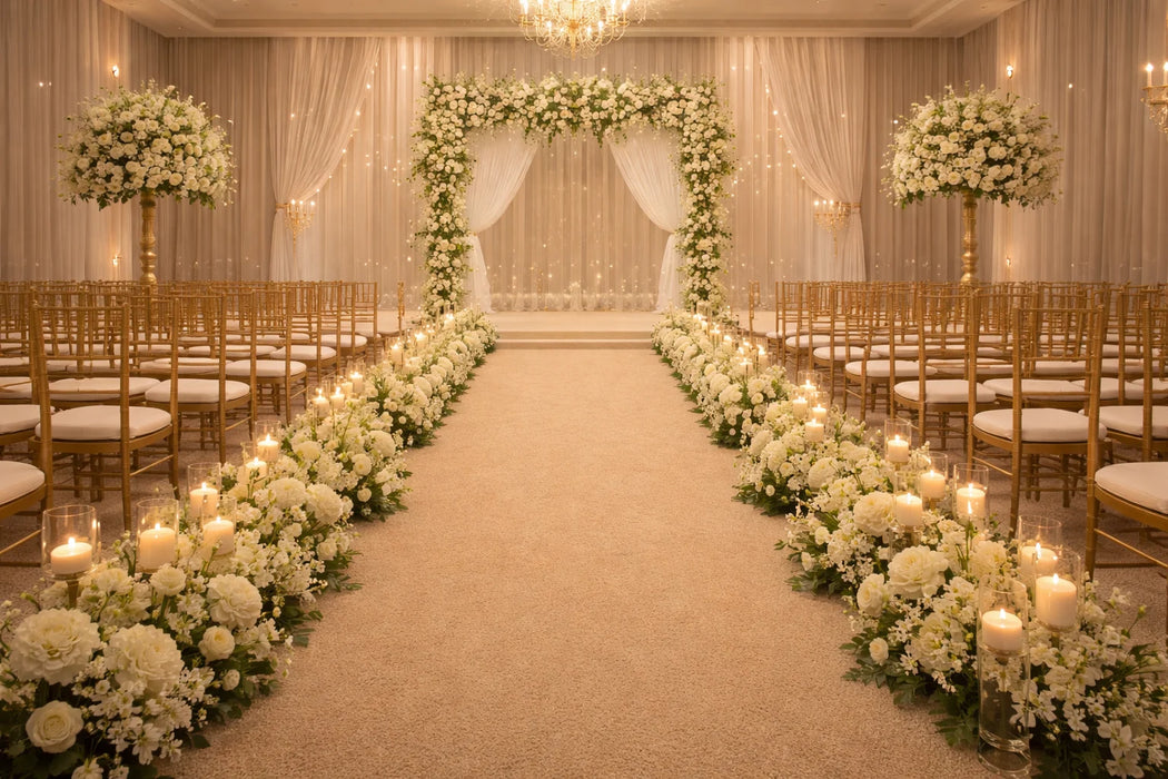 mocheta bej pentru evenimente tip covor bej ideala pentru nunta si ceremonie eleganta