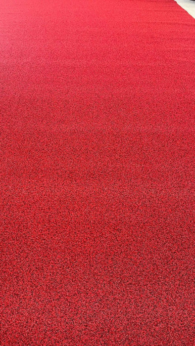 Gazon artificial / covor gazon Coir rosu decorativ pentru evenimente, inaltime fir 14 mm, super-rezistent, modern, dimensiuni variate