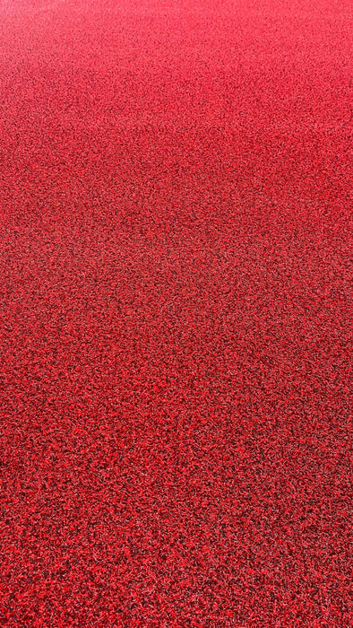 Gazon artificial / covor gazon Coir rosu decorativ pentru evenimente, inaltime fir 14 mm, super-rezistent, modern, dimensiuni variate