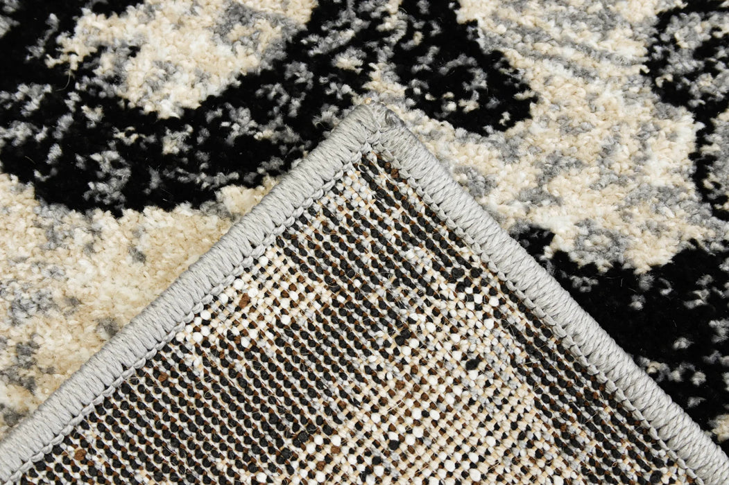 Spate covor gri din polipropilena rezistent pentru trafic