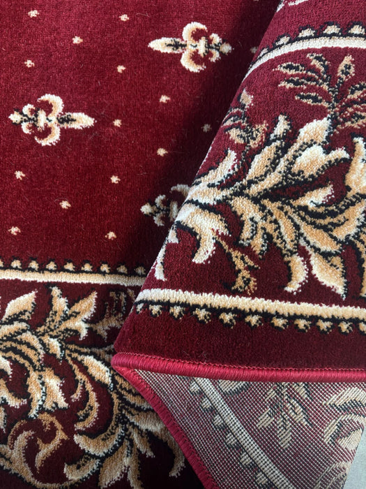 Spate traversa biserica grena tesuta cu model crini