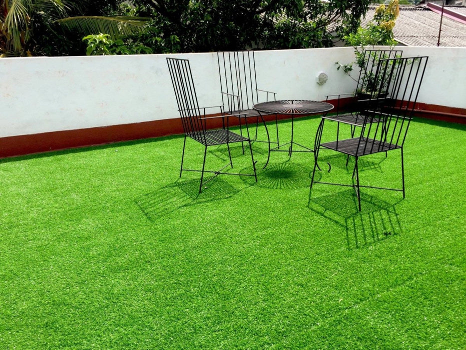 Gazon artificial / mocheta iarba decorativa verde Sri Lanka , inaltime fir 40 mm, antiderapant, pentru interior/exterior, dimensiuni variate