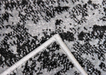 Textura covor gri alb modern rezistent si usor de intretinut