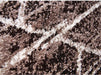 Textura traversa maro cu design abstract si fir dens