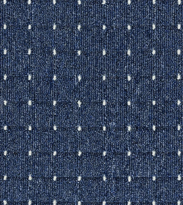 Traversa covor antiderapanta albastra pentru bucatarie si hol, rezistenta si usor de intretinut