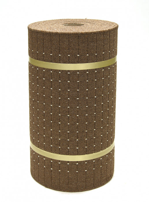 Traversa covor antiderapanta maro pentru baie, bucatarie si hol, rezistenta si usor de intretinut