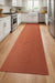 Traversa bucatarie antiderapanta portocalie, covor bucatarie lung modern pentru bucatarie si hol