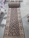 Traversa bucatarie tip iuta maro cu model ornamental, covor bucatarie lung si traversa hol lunga