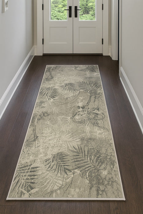 Traversa Festonata, Model Anny 33039, Crem / Gri, Diverse Latimi