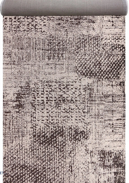 Traversa covor bucatarie antiderapanta bej maro, design modern, usor de intretinut