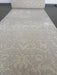 Traversa covor crem moderna pentru hol lung cu model elegant in relief