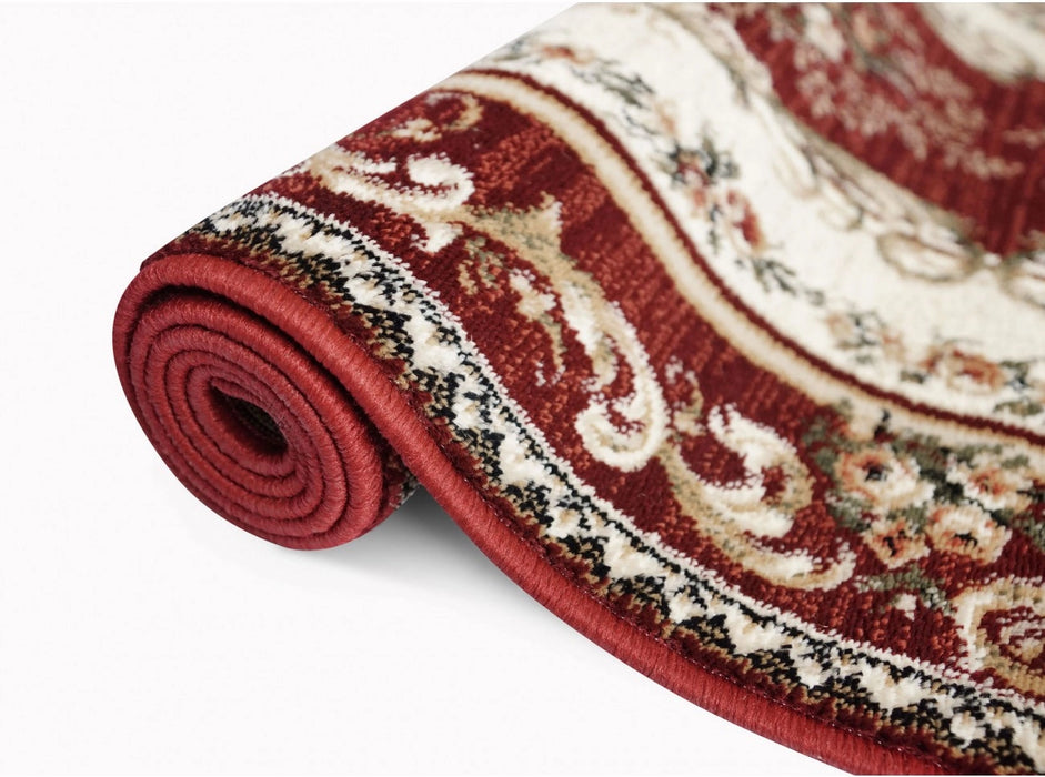 Traversa covor grena clasica rulata material dens rezistent la trafic zilnic