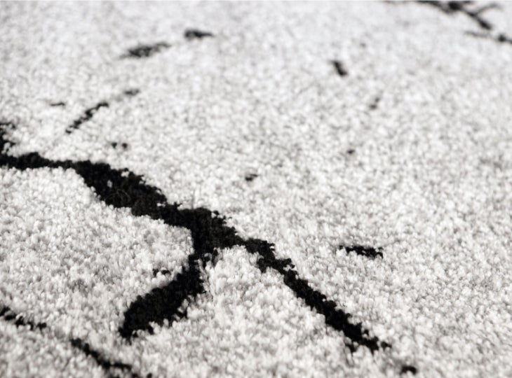 Traversa gri decorativa pentru hol, design modern potrivit pentru interioare elegante