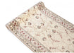 Traversa covor pentru hol stil clasic crem bej cu bordura decorativa traditionala