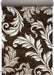 Traversa covor maro crem clasica pentru hol lung cu model floral elegant