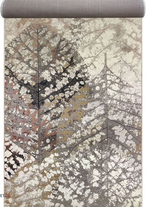 Traversa crem bej cu model abstract moderna potrivita pentru hol