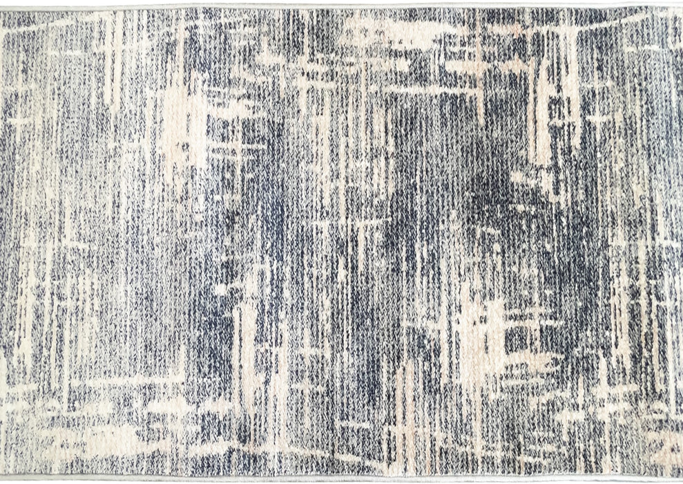 Traversa gri cu model abstract modern potrivita pentru hol si living