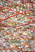 Covor abstract colorat modern pentru living, covor design unic cu linii artistice, ideal pentru decor interior contemporan