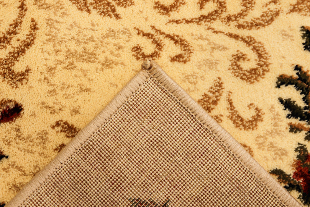 covor-clasic-floral-bej-crem-detaliu-floral